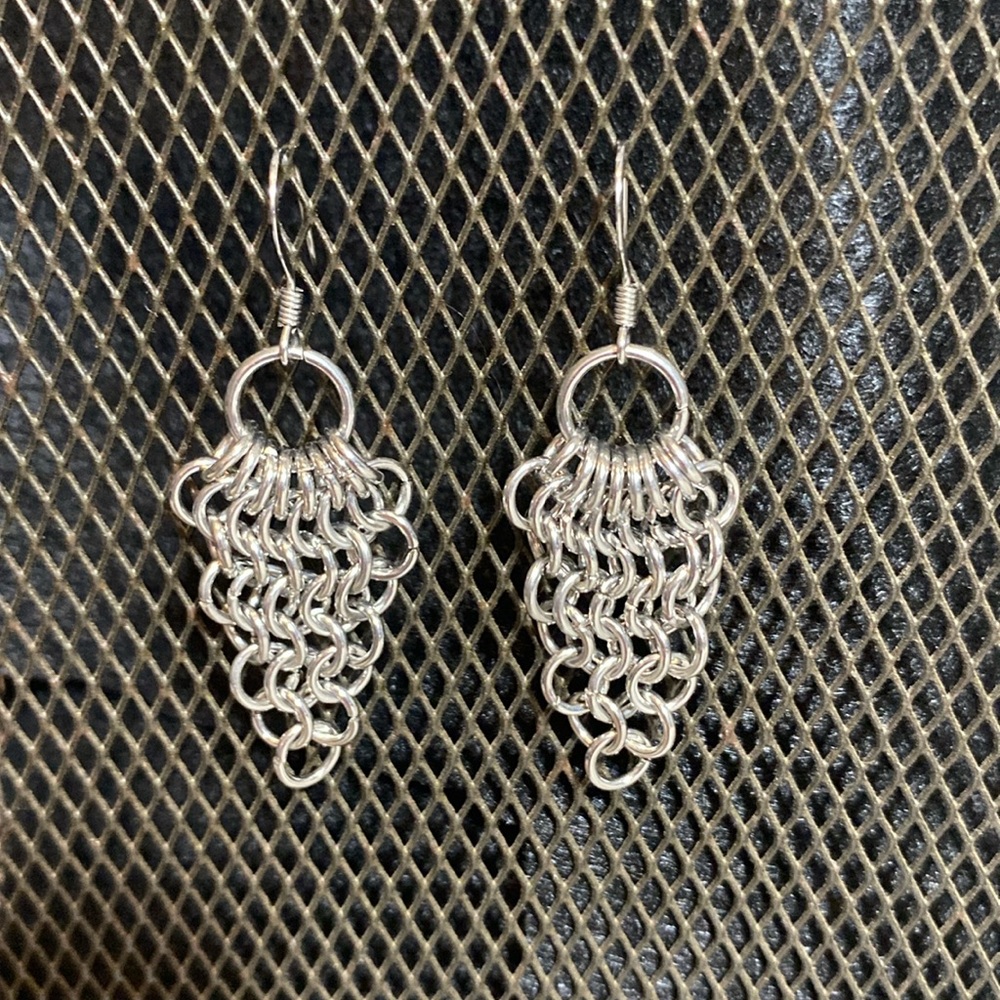 Chainmaille earrings